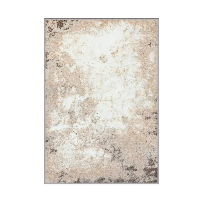 Conceptum Wookece312 Alfombra de Poliéster 80 x 150 cm Beige, Blanco, Visón